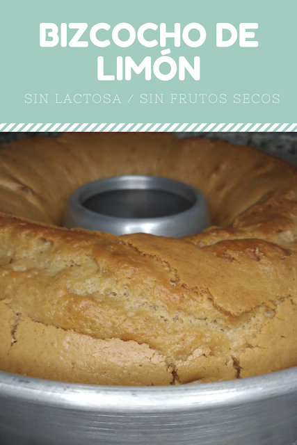 BIZCOCHO DE LIMON sin lactosa sin frutos secos babyledweaning blw