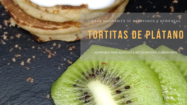 Tortitas de plátano o banana sin huevo sin leche idea de desayuno saludable y merienda para peques unamamaenlacocina Una Mamá en la Cocina