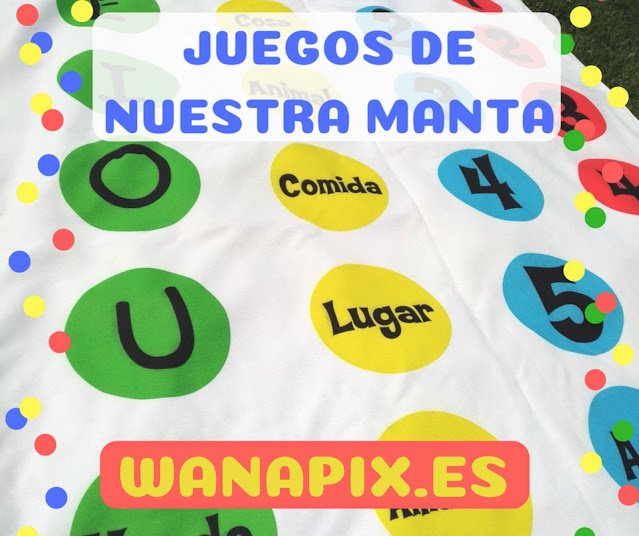 Juegos de nuestra manta personalizada wanapix