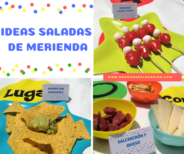 Ideas saladas de merienda